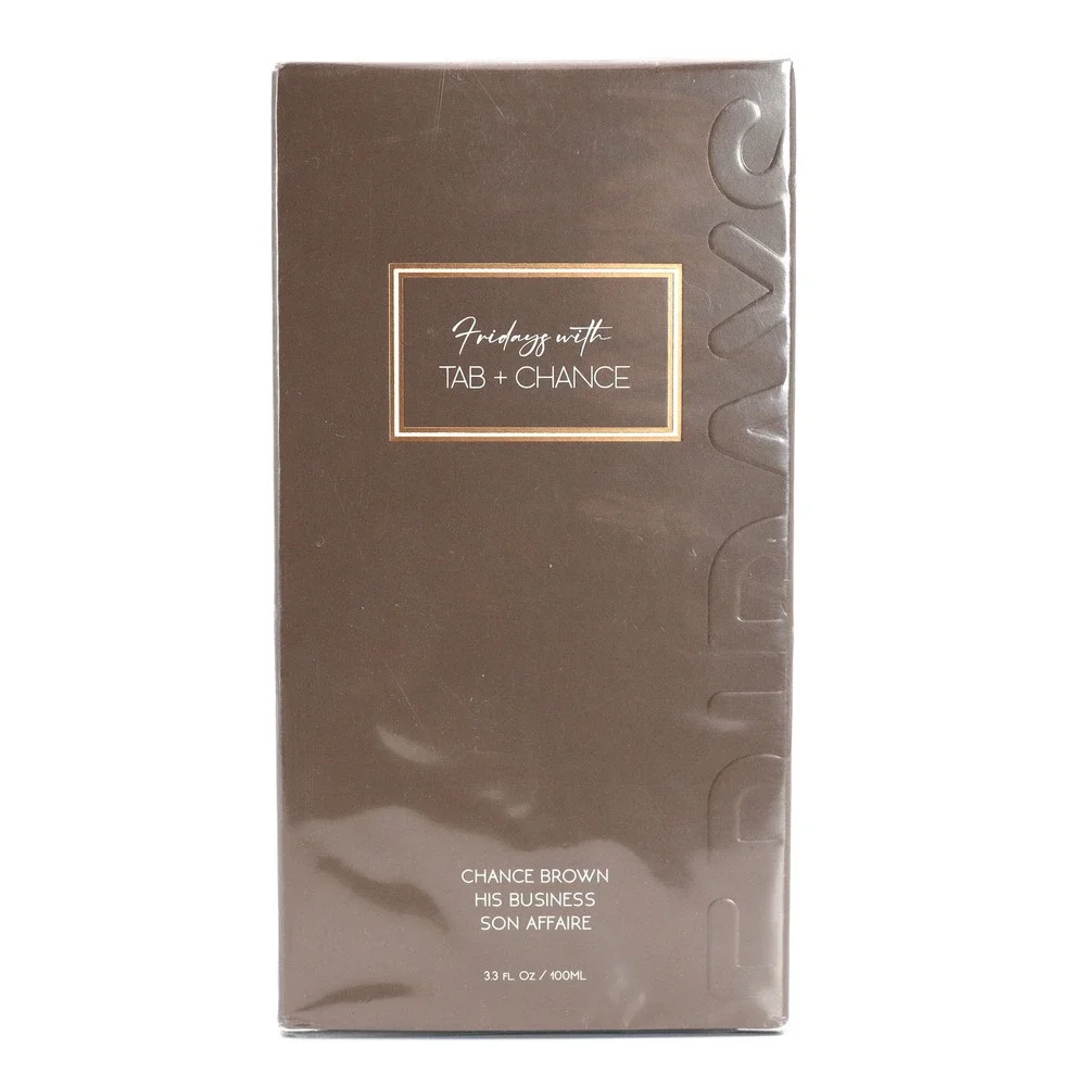 Fridays with Tab & Chance His Business Men Fragrance 3.3oz 100ml EDP New Sealed